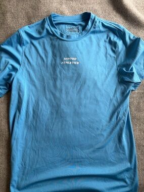 Minted Athletics Men's Sky Blue Short Sleeve Crew Tee